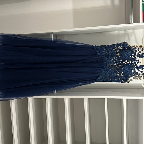Camille beautiful royal blue dress - Picture 1 of 4